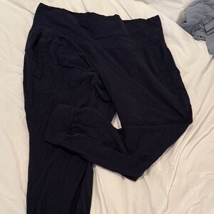 Athleta Navy salutation joggers